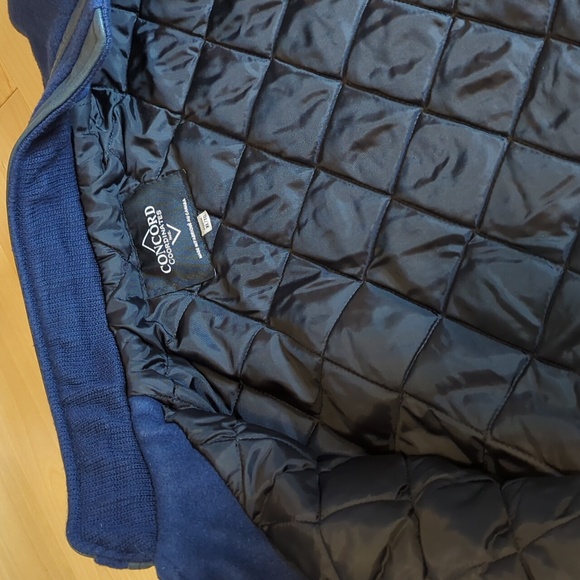 Wool and leather varsity jacket - Picture 3 of 4